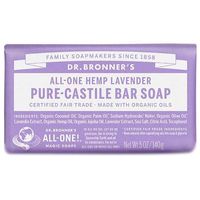 Dr. Bronner's Pure Castile Soap Bar - Lavender